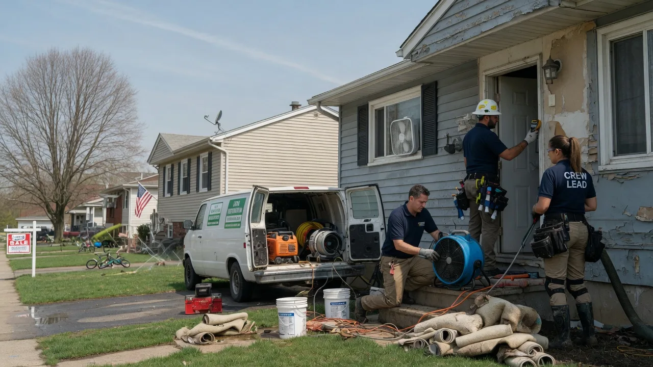 Flood Cleanup in Sabina, OH near me